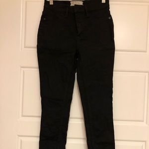 Free People back skinny jeans.